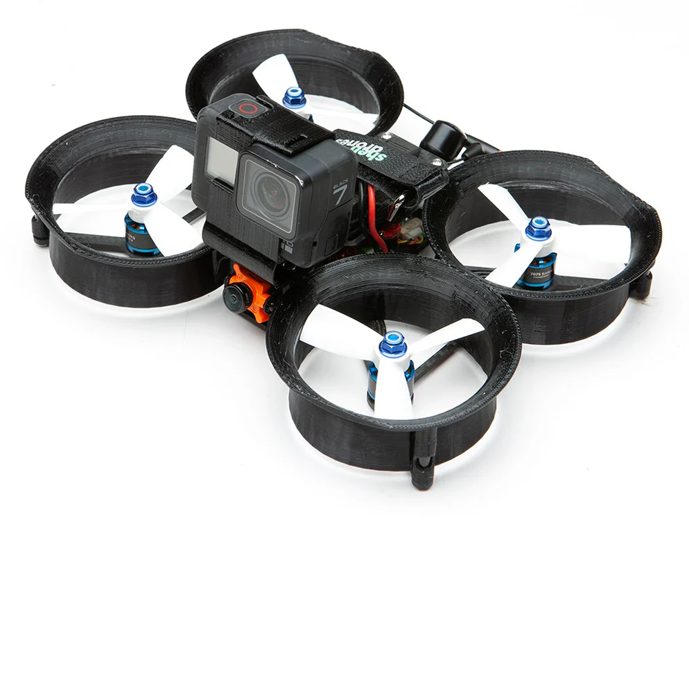 Shen Drones Squirt V2 3" Cinewhoop Frame - Carbon & Hardware Only (Ducts Sold Separately) - Image 2