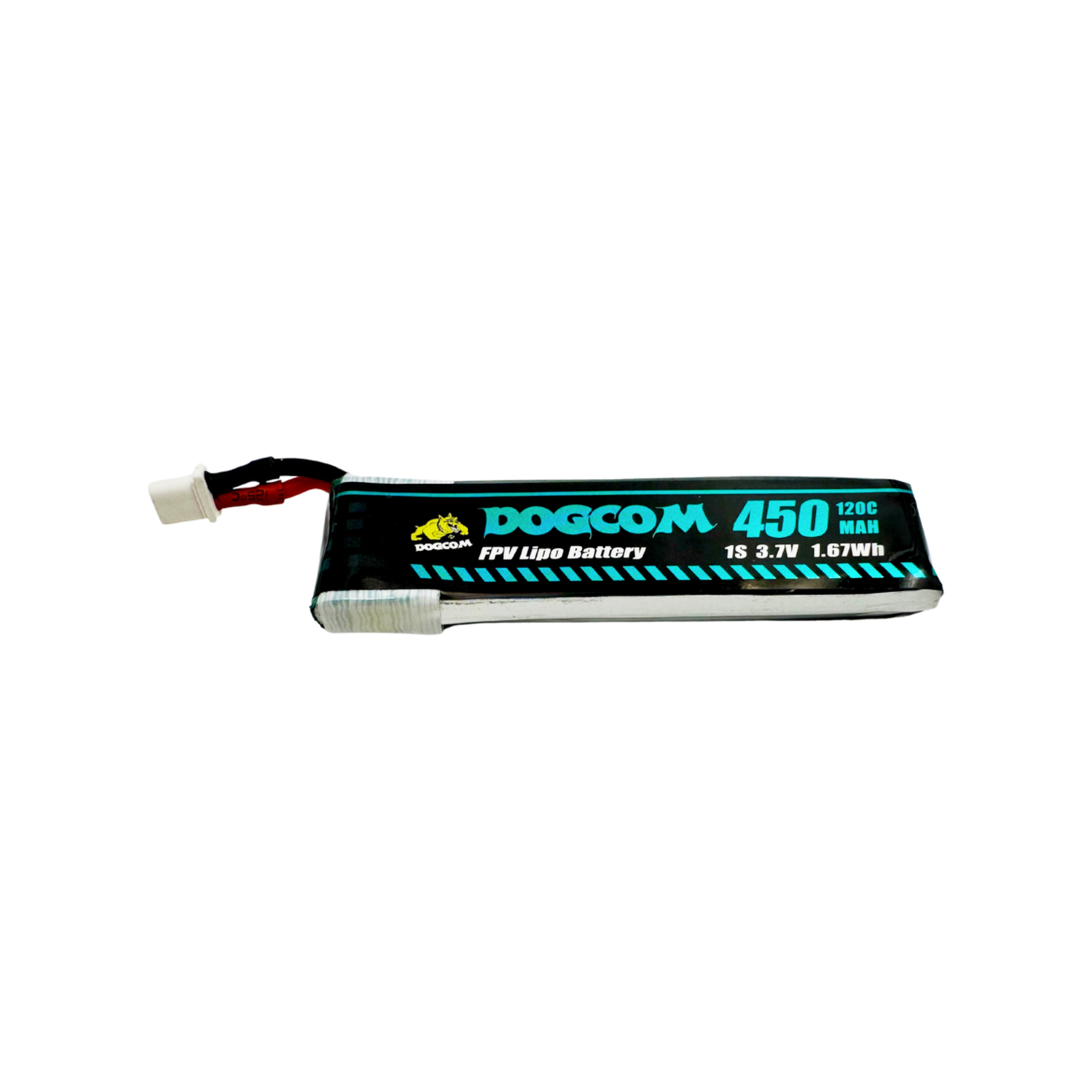 Dogcom 450mAh 120C 1S BT LiPo Battery - Image 2