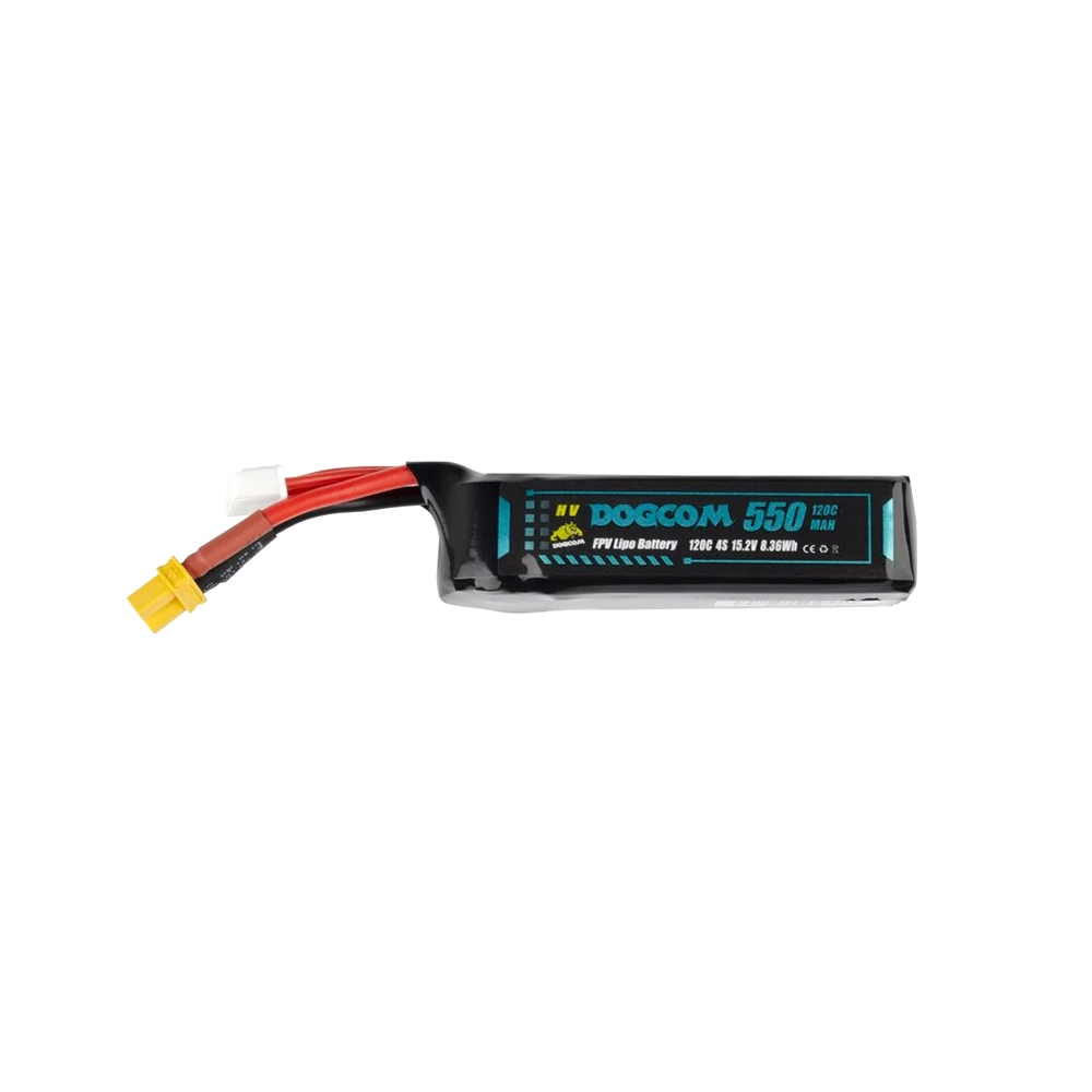 DOGCOM 550mAh 120C 4S HV FPV LiPo Battery with XT30 Plug
