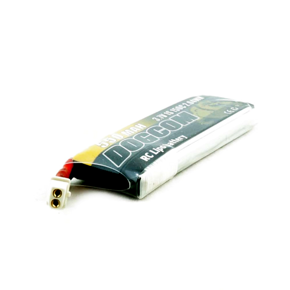 DOGCOM 550mAh 150C 1S 3.7V FPV LiPo Battery with BT2.0 Plug - Image 2