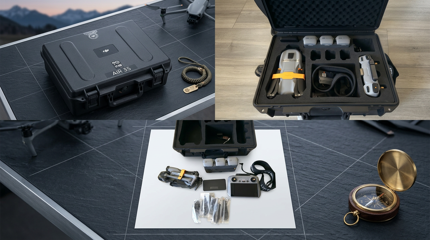 Used DJI Air 3S Fly More Combo Dual-Camera Drone Bundle - Image 4